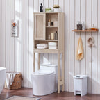 LEYAOYAO Rattan Bathroom Wall Storage Cabinet, Boho Medicine Cabinet
