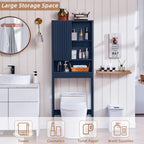 LEYAOYAO Modern Fluted Bathroom Wall Cabinet, Wall-Mounted Medicine Cabinet