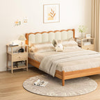 Lerliuo Nightstand Set 2 with Charger, 3 Tier Storage End Table