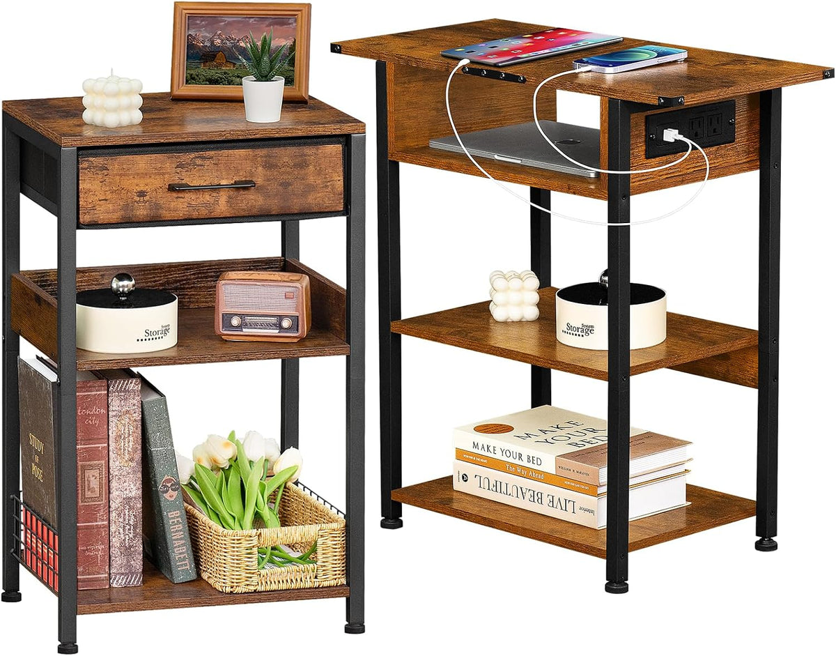 Lerliuo Side Table and Nightstand