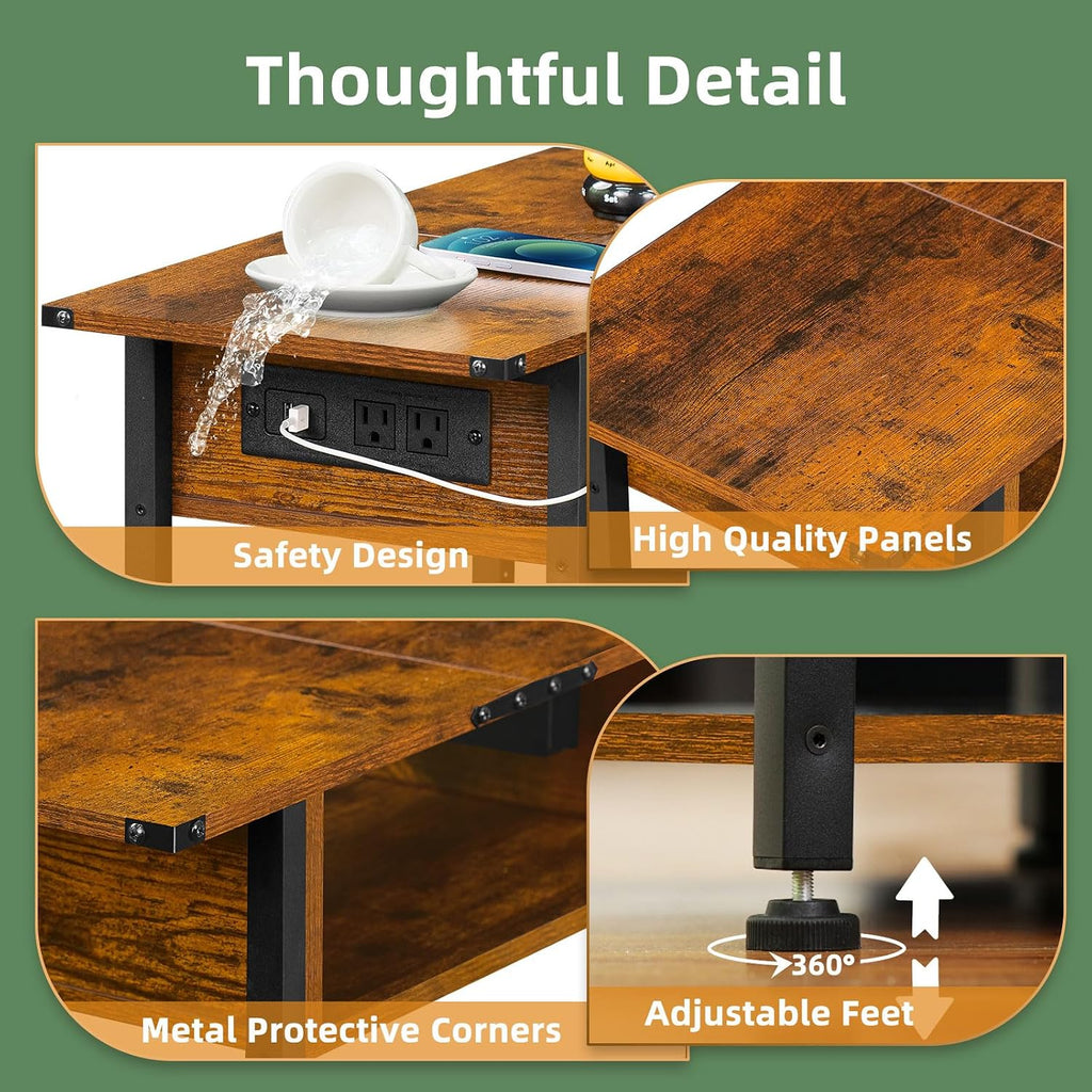 Lerliuo Side Table and Nightstand