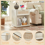 LEYAOYAO Rattan Dresser for Bedroom, 41" Tall Chest of Drawers
