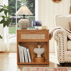 LEYAOYAO Rattan Dresser for Bedroom, 41" Tall Chest of Drawers