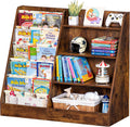 Lerliuo 4 Tier Kids Bookshelf, Book Shelf for Kids Rooms
